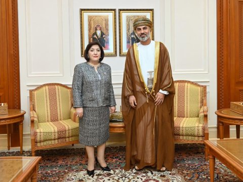 Sahibə Qafarova Oman&nbsp;Şura Məclisinin sədri ilə görüşdü