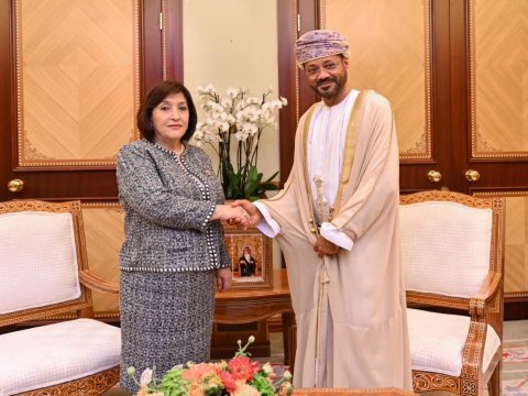 Sahibə Qafarova Omanın&nbsp;XİN başçısı ilə görüşdü