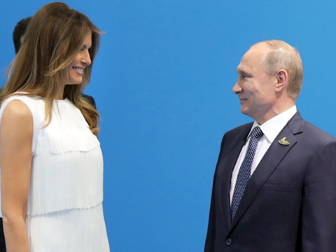 Melaniya&nbsp;Putindən məktub alıb