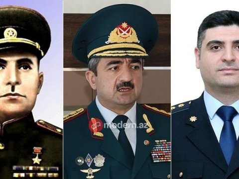 Azərbaycanda ilk dəfə ən gənc general kimlər olub...