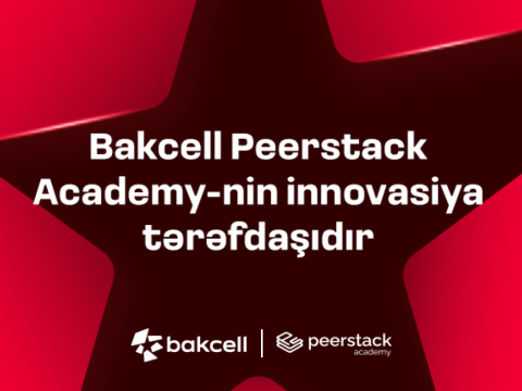"Bakcell" Peerstack Academy-nin innovasiya&nbsp;tərəfdaşıdır
