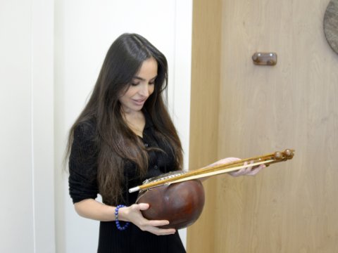 Leyla Əliyeva &ldquo;Azərbaycan otağı&rdquo;nda - FOTO