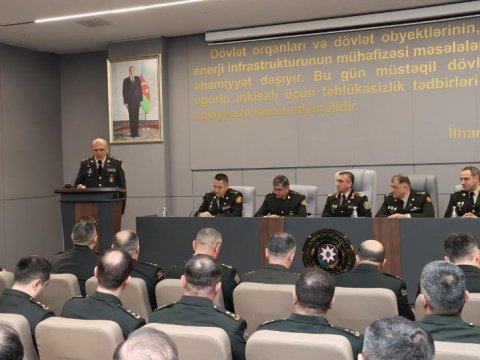 Strateji Obyektlərin Mühafizəsi Dövlət Agentliyində tapşırıqlar verildi