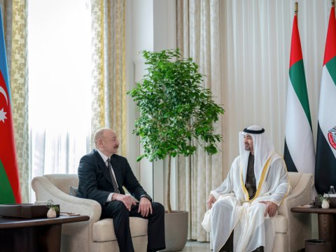 İlham Əliyev&nbsp;Əbu-Dabidə BƏƏ Prezidenti ilə görüşdü
