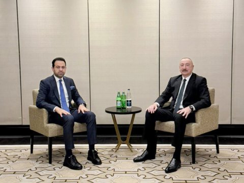 Prezident Müsəlman Ağsaqqalları Şurasının baş katibi ilə görüşdü