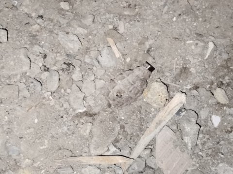 Nərimanovda qumbara tapıldı - VİDEO