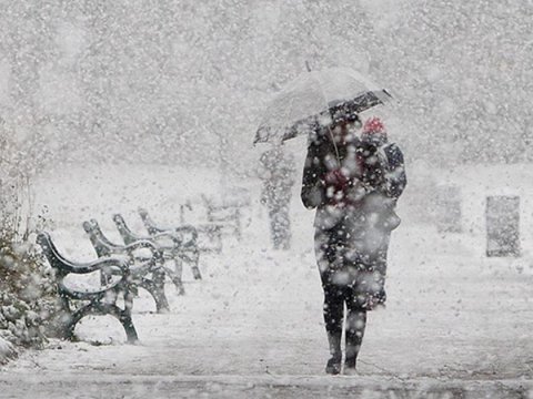 Azərbaycana Sibir soyuqları daxil olub - Çovğun müşahidə edilir