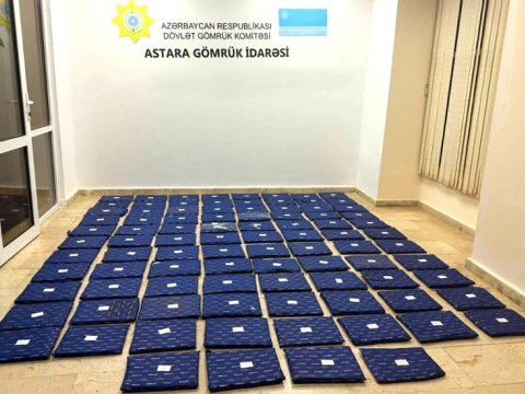 "Qarpız" yükündə külli miqdarda narkotik aşkar edildi