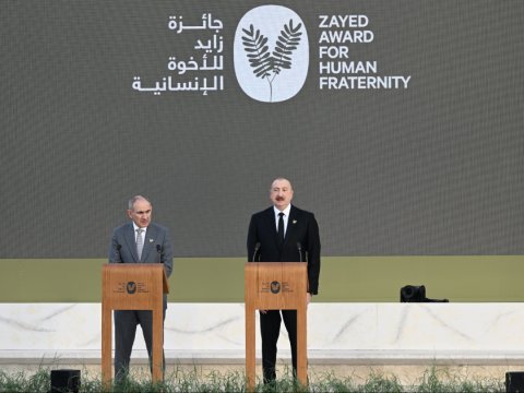 İlham Əliyev&nbsp;Trampa təşəkkür etdi