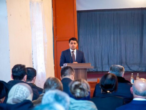 Neftçalanın icra başçısı səyyar görüş keçirib - FOTOLAR