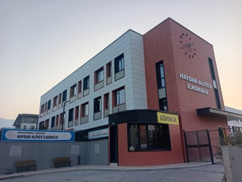 Kahramanmaraşda Heydər Əliyev adına məktəb açıldı - FOTO