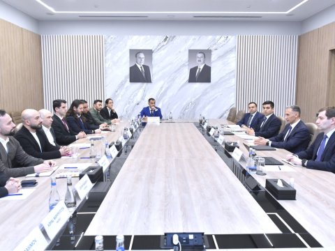 Rəşad Nəbiyev startap nümayəndələri ilə&nbsp;görüşüb - FOTOLAR