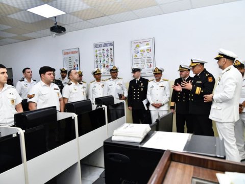 Azərbaycan admiralı Pakistanda