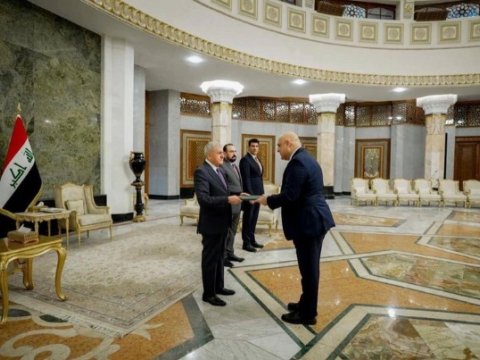 Azərbaycan səfiri etimadnaməsini İraq Prezidentinə təqdim etdi