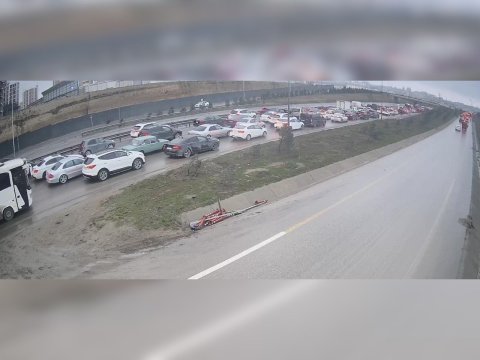 Bakı dairəvi yolda qəza:&nbsp;"Lökbatan" dairəsində ağır TIXAC