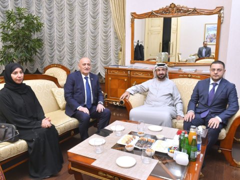 Ərəb Parlamentinin prezidenti Azərbaycana gəldi