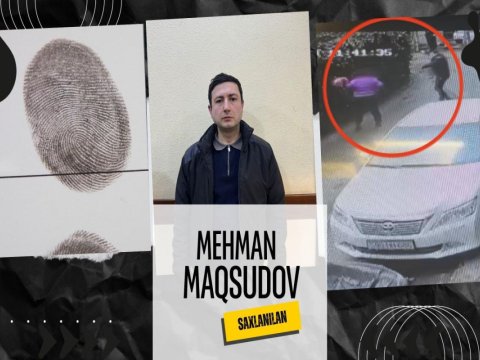 Kuryeri bıçaqlayıb, qızılları qaçıran şəxs tutuldu -&nbsp;VİDEO