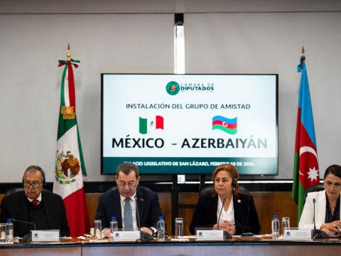 Meksika-Azərbaycan Parlamentlərarası Dostluq Qrupu yaradıldı - FOTOLAR