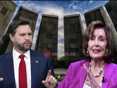 &ldquo;Erməni soyqırımı abidəsi" Venslə Pelosini DALAŞDIRDI