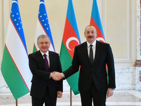 Şavkat Mirziyoyevdən İlham Əliyevə MƏKTUB