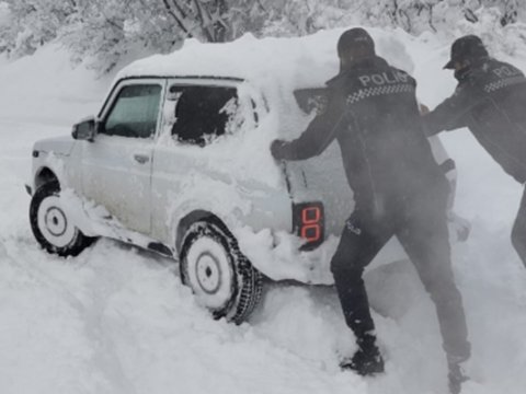 Ən çox qar bu rayonlara yağıb - Faktiki hava