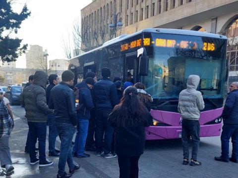 Bu marşrut xətti üzrə avtobuslar yeniləndi&nbsp;- FOTO