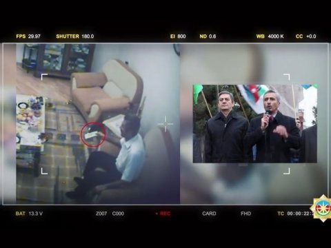 DTX Fuad Qəhrəmanlının pul almasının görüntülərini yaydı -&nbsp;VİDEO