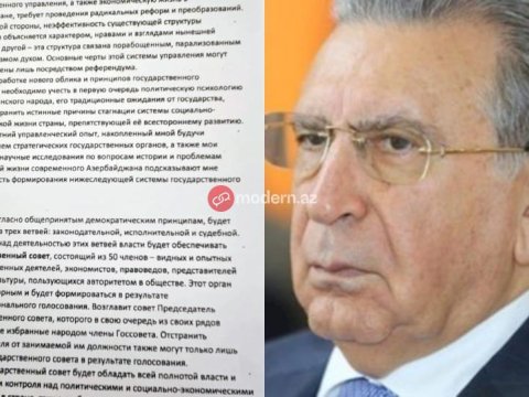 Ramiz Mehdiyev&nbsp;xarici xüsusi xidmət orqanları ilə nə danışıb? - STENOQRAM