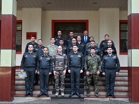 Bakıda NATO-nun Mobil Təlim Qrupunun kursu keçirildi - FOTO