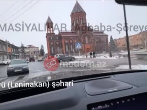 Наш соотечественник на этот раз в Гюмри&nbsp;- ВИДЕО