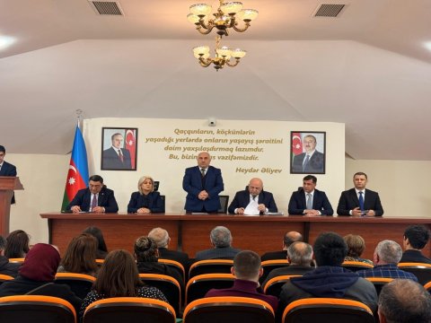 Kəlbəcərdə sakinlərlə maarifləndirici görüş - FOTO