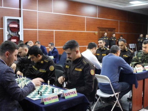 FHN-in qurumları arasında şahmat çempionatı keçirilib - FOTO