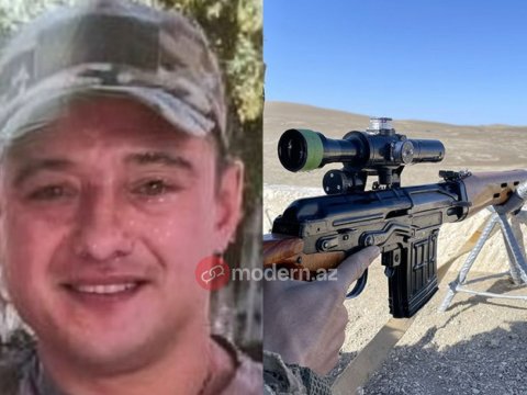Ukraynada azərbaycanlı snayper həlak oldu - FOTO