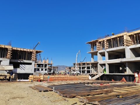 Ağdam şəhərində 5-ci yaşayış kompleksi inşa olunur