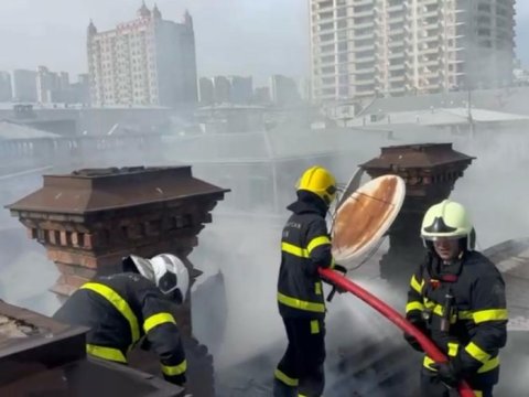 "Tarqovı"dakı yanğın söndürüldü: xəsarət alan&nbsp;var - YENİLƏNİB-1