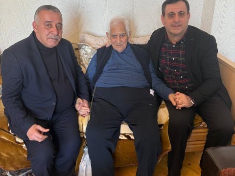 Partiya sədri Nəriman Həsənzadəni ziyarət etdi