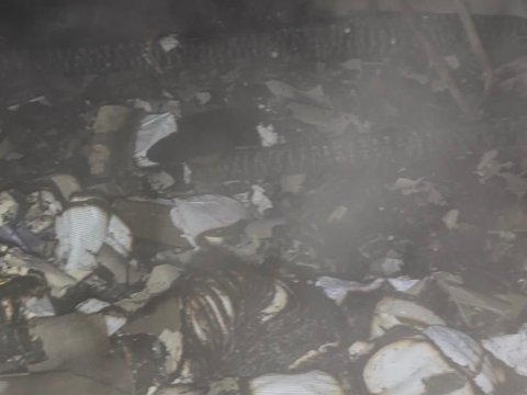 Ucarda məktəbdə yanğın - FOTO