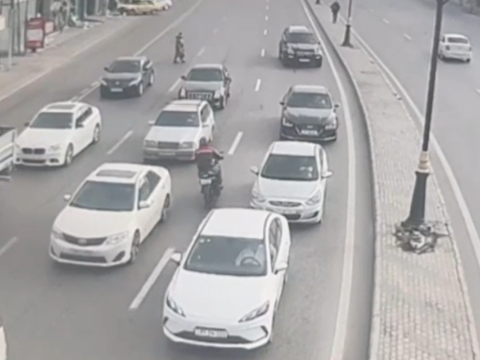 Avtoxuliqanlıq edən sürücü həbs edildi - VİDEO