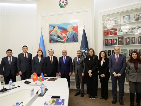 UNEC-lə Qırğız Milli Universiteti arasında müqavilə imzalandı - FOTO