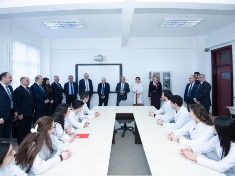 BMU-da yeni elmi-tədqiqat və tədris laboratoriyası açıldı - FOTOLAR