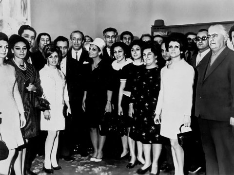 İran sənətçilərinin Bakı səfəri: Onları kimlər qarşılamışdı? -&nbsp;FOTO