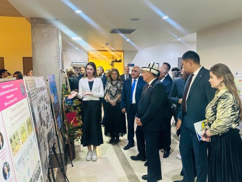 UNEC-in Dizayn Məktəbində sərgi keçirilib&nbsp;- FOTO