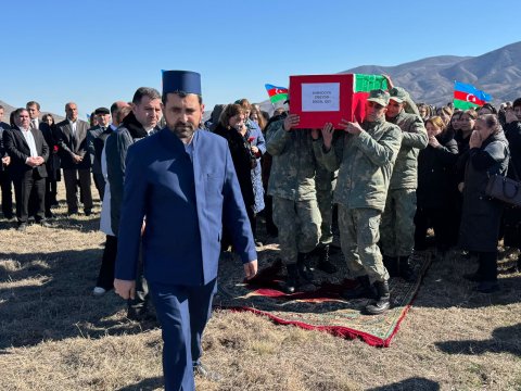 Şəhid Zibeydə Əhmədova Xocalıda dəfn olundu&nbsp;- FOTO