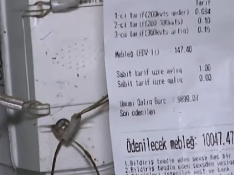 Köçkünün zəbt etdiyi evə 10 min&nbsp;işıqpulu&nbsp;borcu yazılıb - VİDEO