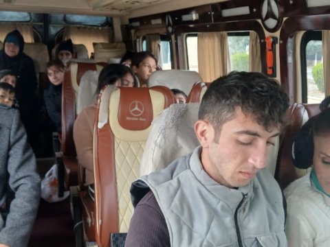 Ağdərənin 4 kəndinə 63 ailə yola salındı