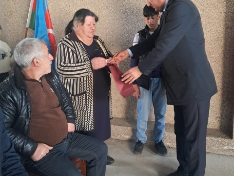 Ağdərəyə daha 293 nəfər qayıtdı - FOTO