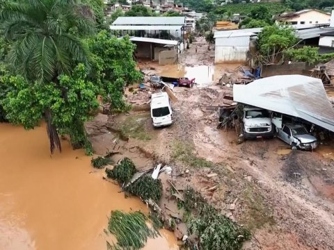 Braziliyada güclü yağışlar: 22 nəfər ölüb