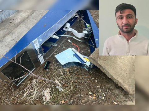 Naxçıvanda ödəmə terminalı oğurlandı