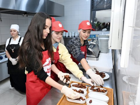 Leyla Əliyeva Qubada iftar məclisində - FOTOLAR