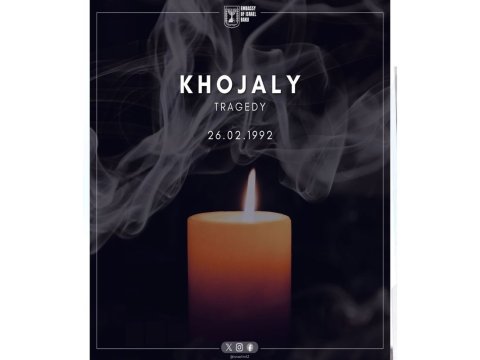 İsrail səfiri Azərbaycana başsağlığı verdi